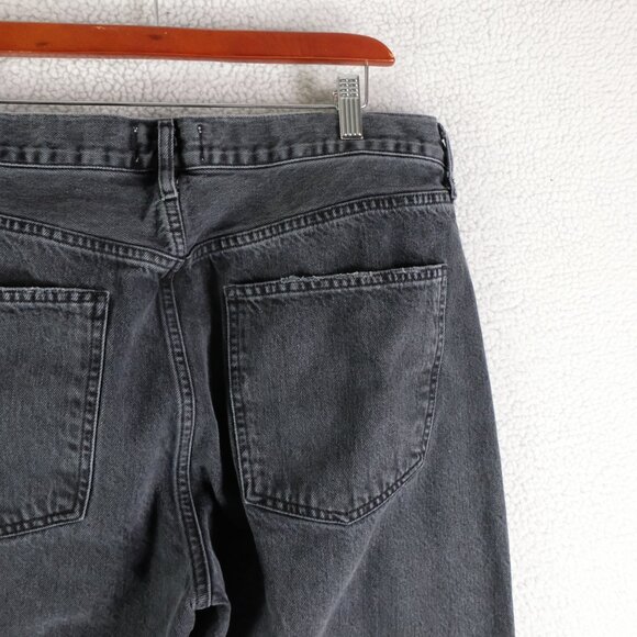 Agolde 90’s Jeans in Dark Grey - Women’s 32 - Picture 4 of 12